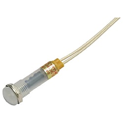 サカズメ LED表示灯 DA-10ML (AC/DC200V接続) Φ10 白