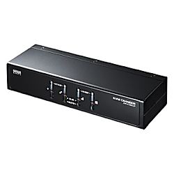 PS/2・USB両対応パソコン自動切替器（4：1） SW-KVM4UP