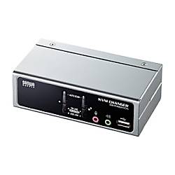 USB・PS/2コンソール両対応パソコン自動切替器（2：1） SW-KVM2HVCN