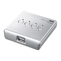 USB2.0手動切替器（4回路） SW-US24N