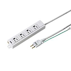 電源タップ（3P・4個口・5m） TAP-MG341N2PN-5