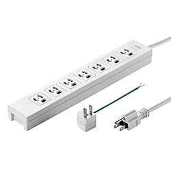 電源タップ（3P・7個口・5m） TAP-F37-5AD