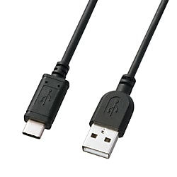 USB2.0 Type C-Aケーブル（3m・ブラック） KU-CA30K