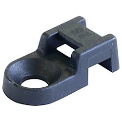 SapiSelco ケーブルタイ固定具 ネジ込型 5mm 黒 (100個入)
