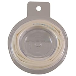 熱収縮チューブ 収縮率2:1 白（収縮後内径3mm・1個入）