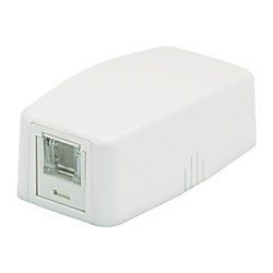 Mini-Com（TM） Cat6 スプリングシャッター付きローゼットキット