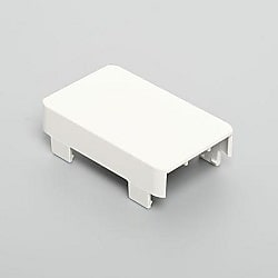 複式横型埋込コンセント・複式機器用アウトレット用絶縁カバー