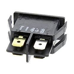 Marquardt ロッカースイッチ DPST 16A@250VAc 黒 1552.3102
