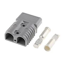 ヘビーデューティ電源コネクタ（フラットワイピング端子付属）2極 175A 6325G1