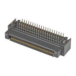 JAE 基板ソケット 0.8mm 140 極 2 列 ライトアングル