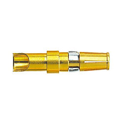 Harting Dサブコネクタ・パワーコンタクト メス はんだ 金めっき 12→10 AWG
