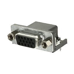 D-Subコネクタ メス 15極 A-HDF 15 A-KG/T