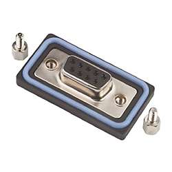 防水タイプ D-Subコネクタ MH Connectors, メス, 9極