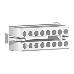 TE Connectivity コネクタハウジング オス 16極 2列 4.95mm メイテンロック