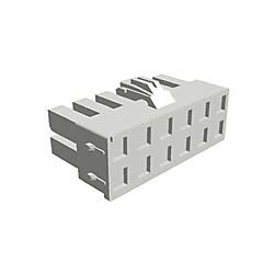 コネクタハウジング オス 12極 2列 6.5mm Power Double Lockシリーズ