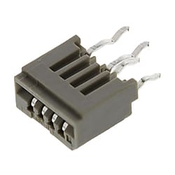 JST FPC / FFC コネクタ, メス, 4極, 1mm
