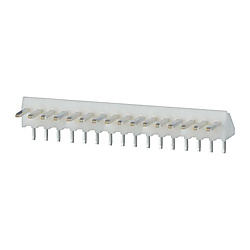 JST 基板ヘッダ, 16極, 1列, ライトアングル, 電線対基板 2.5mm NHシリーズ