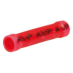 TE ワイヤスプライスコネクタ（絶縁/バット/赤/PLASTI-GRIP/27.33mm）