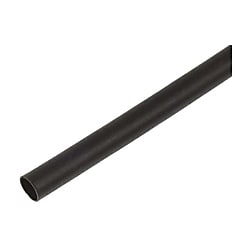 TE Connectivity 熱収縮チューブ, 収縮前 3.2mm, 黒色