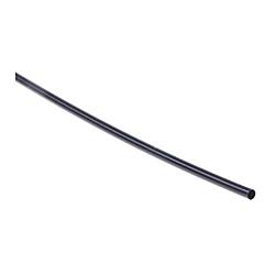 TE Connectivity 熱収縮チューブ, 収縮前 1.2mm, PVDF, 黒色