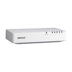 10/100Mbps対応 スイッチングHub 5ポート プラスチック筐体 電源内蔵モデル