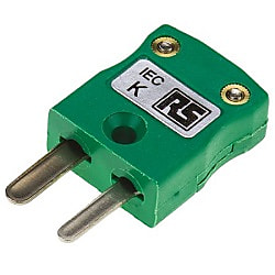 RS Pro 熱電対コネクタタイプK熱電対用プラグ（455-9764）