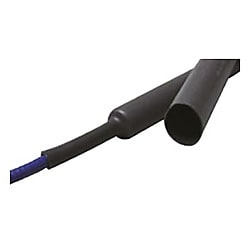 Sumitomo スミチューブ 収縮前 6.4mm, 収縮後 2mm, スリーブ長さ 1.2m, 黒