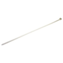 Thomas & Betts 結束バンド 375 x 7.6 mm, 白 Ty-Fast