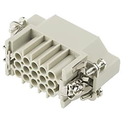 Harting ヘビーデューティコネクタ Han D シリーズ オス 15極 10A 250 V