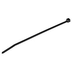 HellermannTyton 結束バンド 100 x 2.5 mm, 黒 T18R