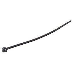 HellermannTyton 結束バンド 100 x 2.5 mm, 黒 T18ROS