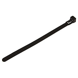 HellermannTyton 結束バンド 150 x 7.6 mm, 黒 REL140