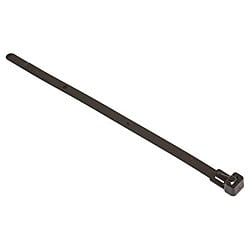 HellermannTyton 結束バンド 180 x 6.5 mm, 黒 REL180