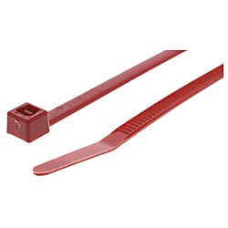 ヘラマンタイトン 結束バンド 150×3.5mm 赤 ナイロン66 T30Rシリーズ