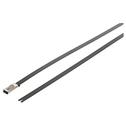 HellermannTyton 結束バンド, 201mm x 4.6 mm, 黒