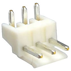 JST 基板ヘッダ VHシリーズ, 3極 3.96mm, 1列, ライトアングル, 電線対基板