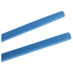 TE Connectivity 熱収縮チューブ PO 収縮前6mm 収縮後2mm 長さ1.2m 青