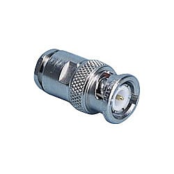 Amphenol BNCコネクタ ストレート ケーブルマウント クランプ（メス,75Ω,1GHz）