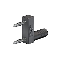 Staubli KS2-12L／1SA／N 絶縁体 マルチラム付きΦ2mm短絡プラグ