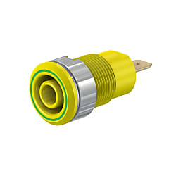 Staubli SLB4-F 絶縁体付きセイフティプラグ用Φ4mmソケット