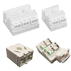 速結・差込式電源端子台