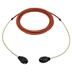 SI型光ファイバケーブル H-PCF 2心 コネクタ付完成品