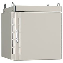 RCP-Y 屋外用熱対策通信キャビネット（ポール用・19インチヨコ置きタイプ・熱交換器仕様）