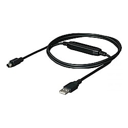 三菱シーケンサ MELSEC-Qシリーズ用RS-232C⇔USBコンバータケーブル