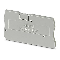 Push-in式端子台PTシリーズ用終端板