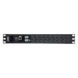 ラック用電源タップ（1U/20A/9ポート/計測機能対応）