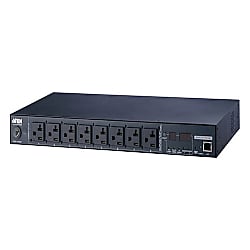エネルギー管理機能搭載 8ポート eco PDU（1U/計測機能搭載・温湿度センサー対応）