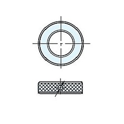 スクリュージャッキ用ロックナット