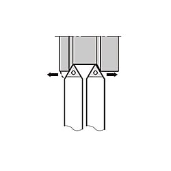 外径加工用バイト ETENN形