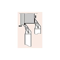 スクリューオン式外径加工用バイト JSVL2PR/L